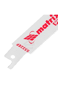 Полотна по металлу для сабельной пилы S522EF 75 / 1,4 мм, Bimetal, 2 шт., PRO Matrix