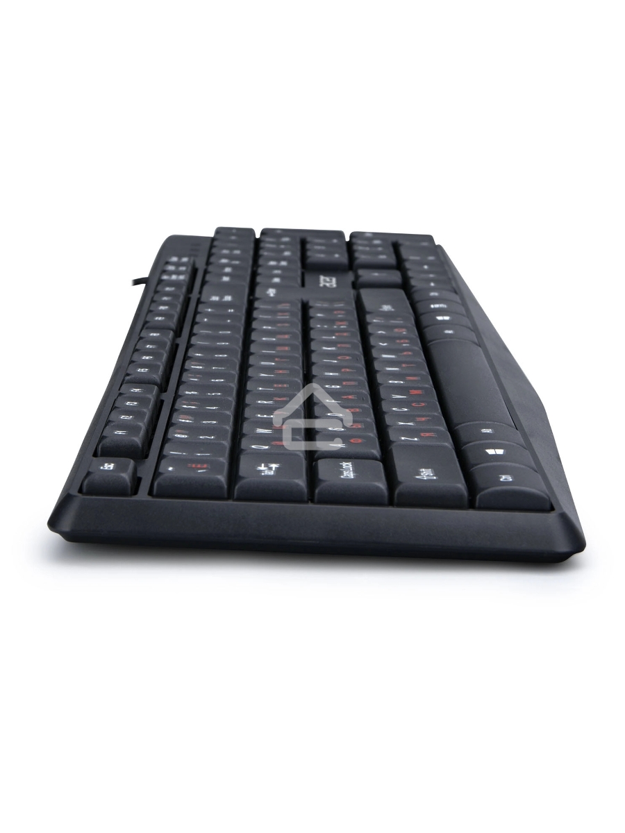 Клавиатура + мышь Acer OMW141 клав:черный мышь:черный USB