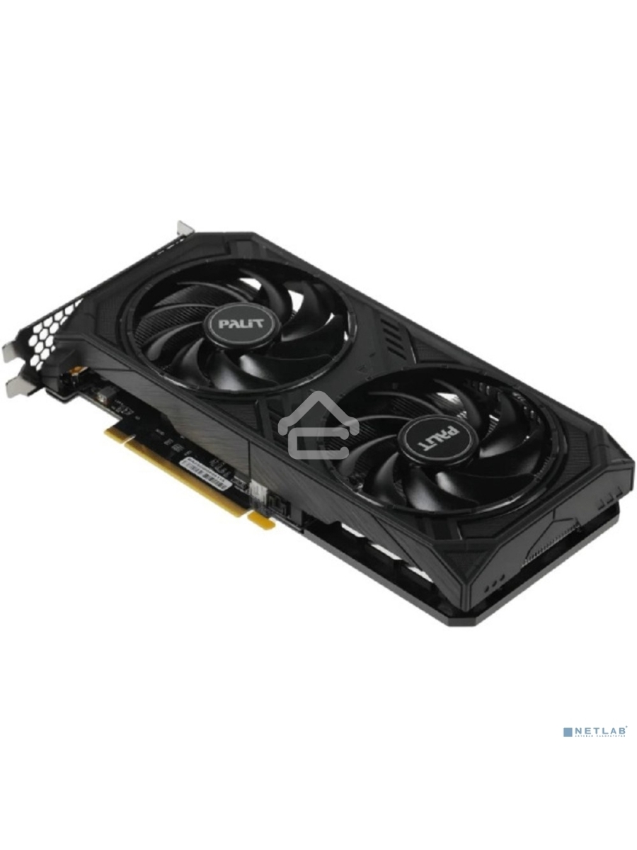 Видеокарта Palit PA-RTX4060 DUAL OC 8GB 8192Mb 128 GDDR6 1830/17000 HDMIx1 DPx3 HDCP Ret