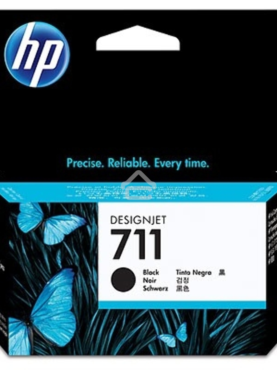 Картридж струйный HP №711 CZ129A черный для HP DJ T120/T520 (38мл)