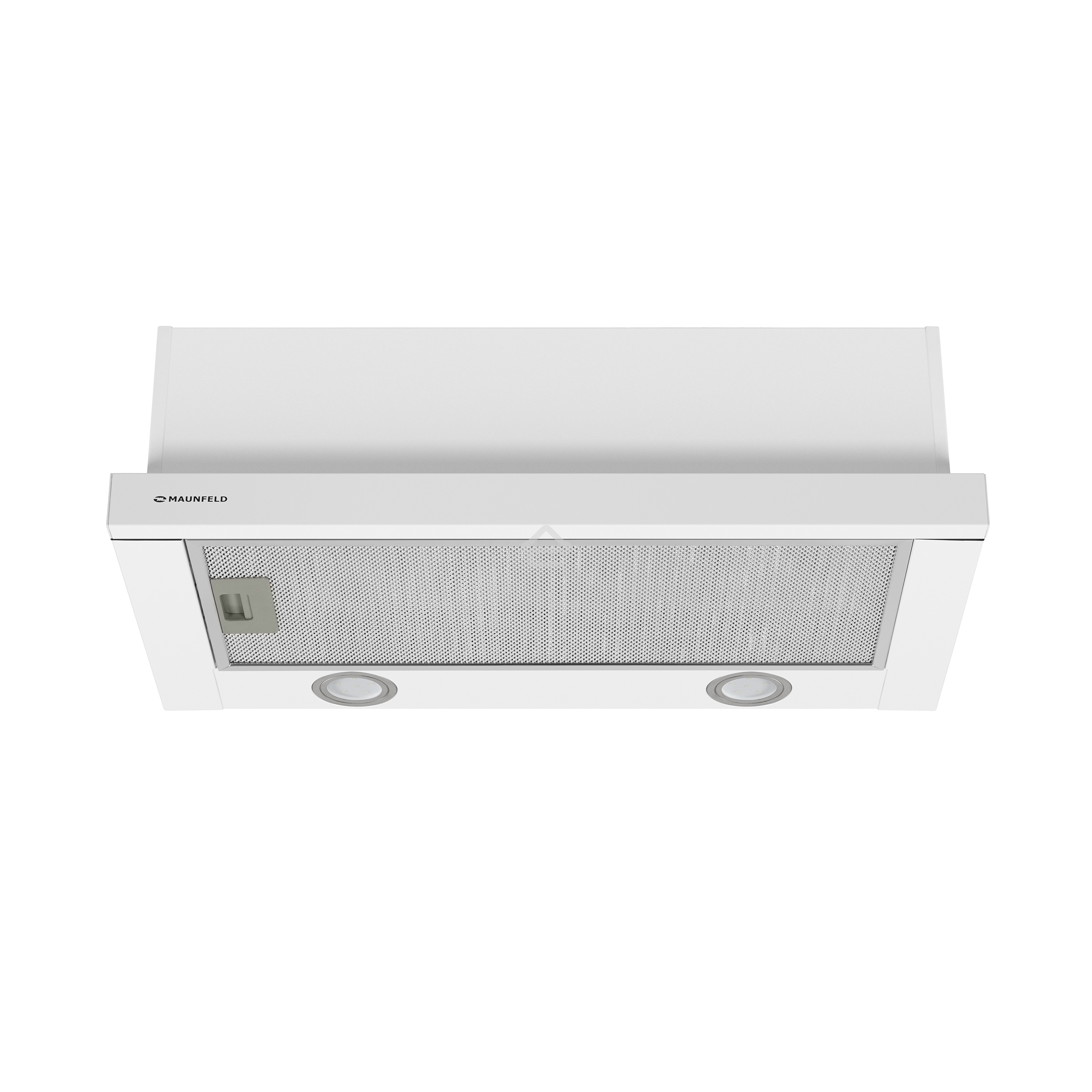 Вытяжка встраиваемая Maunfeld VS Light 50 белый, 50 см, 520 куб. м/ч, 56 дБ