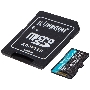 Флеш карта Kingston 64GB microSDXC Canvas Go Plus 170R A2 U3 V30 Card + ADP EAN: 740617301045