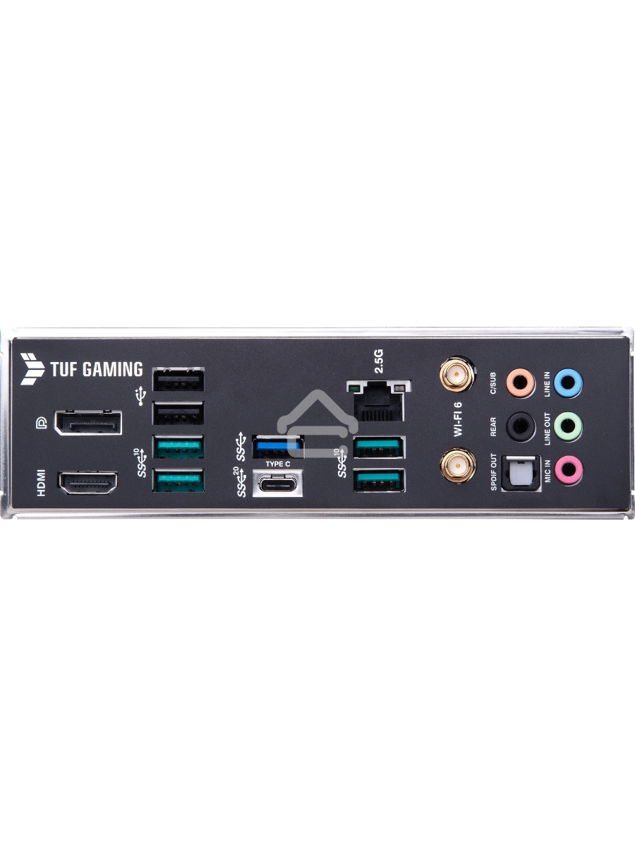 Материнская плата ASUS TUF GAMING B660M-PLUS WIFI, LGA 1700, Intel B660, 4xDDR5, 4xSATA, 2xM.2, 1xPCIe 5.0 x16, 1xPCIe 3.0 x4, 1xPCIe x1, 1xDP, 1xHDMI, 1x 2.5Gb LAN, 4xUSB-A 3.2 Gen 2, 1xUSB-A 3.2 Gen 1, 2xUSB 2.0, 1xUSB-C 3.2 Gen 2x2, 5x3.5 мм, 7.1, mATX