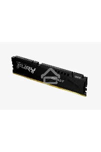 Оперативная память Kingston Fury Beast, DDR5, 16GB (1x16 GB), 5200 MHz, CL40, с радиатором, чёрный