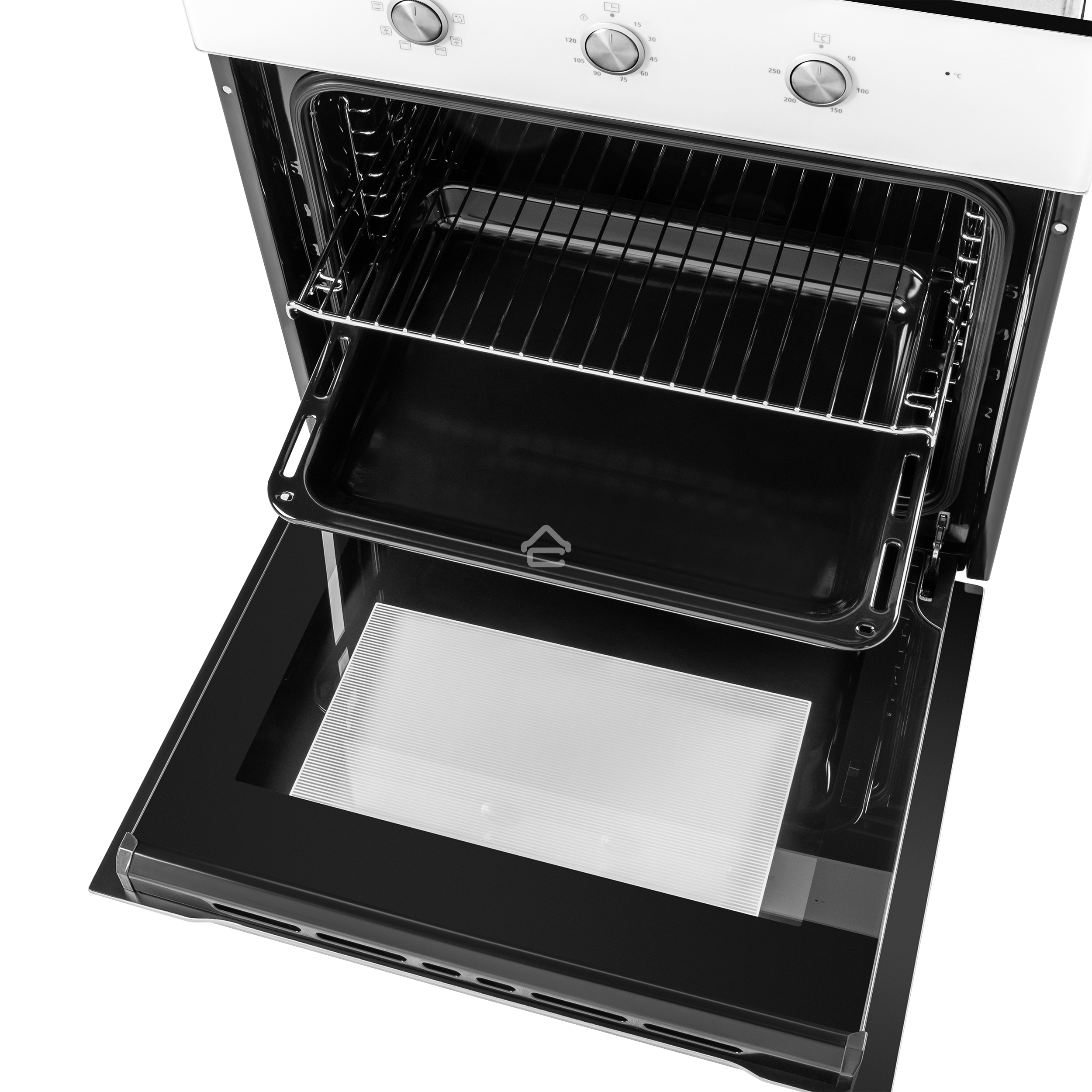 Шкаф духовой электрический Maunfeld MEOC708PW, встраиваемый