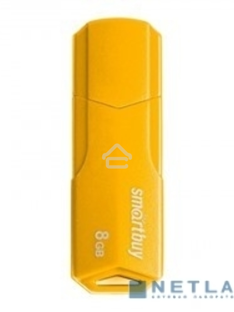 Флеш диск SmartBuy 4GB CLUE Yellow (SB4GBCLU-Y)