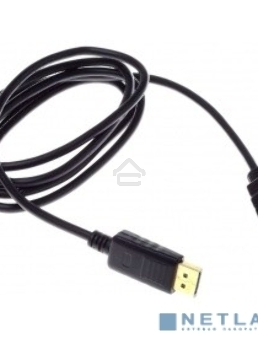 Кабель аудио-видео Buro HDMI (m)/DisplayPort (m) 1.8м. феррит.кольца Позолоченные контакты черный (BHP RET HDMI_DPP18)