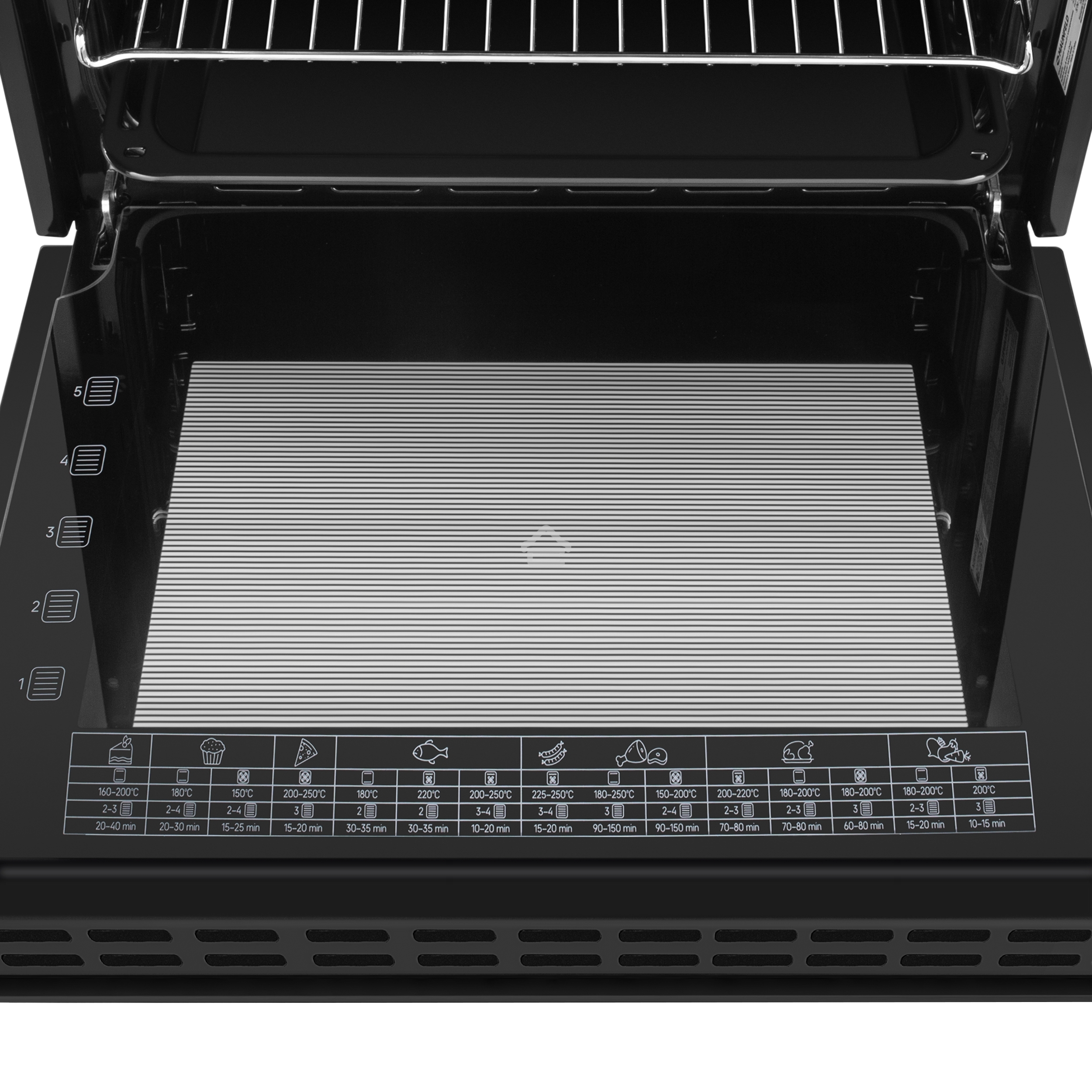 Шкаф духовой электрический Maunfeld AEOH60102S, 60л, дверца с 3 стеклами, нержавеющая сталь