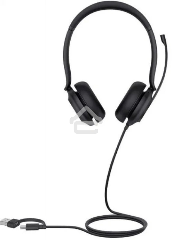 Гарнитура проводная Yealink UH35 UH35 Dual UC USB-C/A 1308164