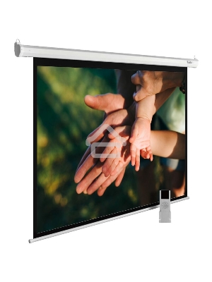 Экран Cactus 280x280см MotoExpert CS-PSME-280x280-WT 1:1 настенно-потолочный рулонный белый (моторизованный привод)