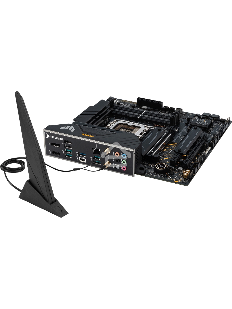 Материнская плата ASUS TUF GAMING B660M-PLUS WIFI, LGA 1700, Intel B660, 4xDDR5, 4xSATA, 2xM.2, 1xPCIe 5.0 x16, 1xPCIe 3.0 x4, 1xPCIe x1, 1xDP, 1xHDMI, 1x 2.5Gb LAN, 4xUSB-A 3.2 Gen 2, 1xUSB-A 3.2 Gen 1, 2xUSB 2.0, 1xUSB-C 3.2 Gen 2x2, 5x3.5 мм, 7.1, mATX