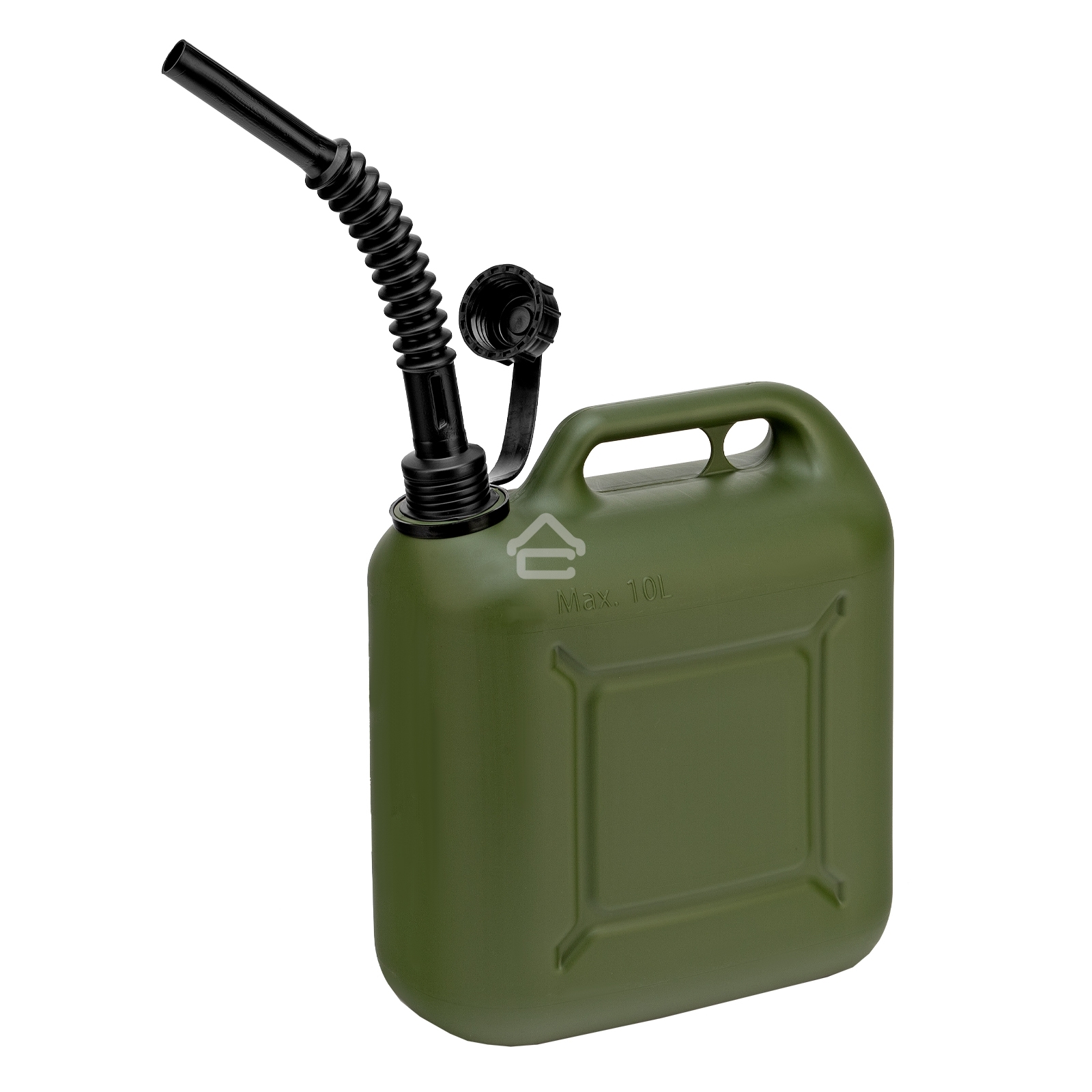 Канистра Stels для ГСМ вертикальная, 10 л., пластиковая, усиленная