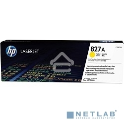 Тонер Картридж HP 827A CF302A желтый для HP CLJ Ent M880