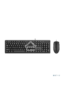 Клавиатура + мышь A4Tech KK-3330 клав:черный мышь:черный USB