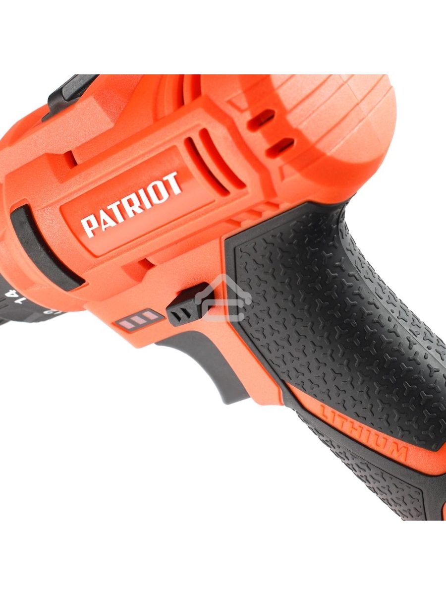 Дрель-шуруповерт Patriot BR 117Li THE ONE, Аккумуляторная, 12В, 2 АКБ, Кейс