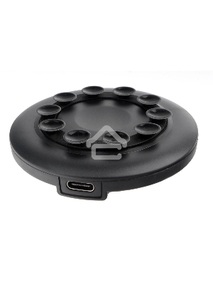 Беспроводной адаптер питания на присосках Cablexpert MP3A-PC-33, QI 10Wt, 7,5Wt, 5Wt