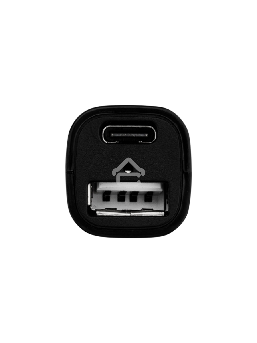 Зарядное устройство в прикуриватель Rexant USB x Type-C, 18W, с Quick charge, черный