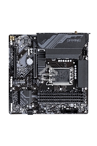 Материнская плата Gigabyte B760M GAMING X AX, LGA 1700, Intel B760, 4xDDR5, 4xSATA, 2xM.2, 1xPCIe 4.0 x16, 1xPCIe 3.0 x16, 1xHDMI, 1xDP, 1x 2.5Gb LAN, 5xUSB-A 2.0, 3xUSB-A 3.2 Gen 1, 3x3.5 мм, 7.1, mATX