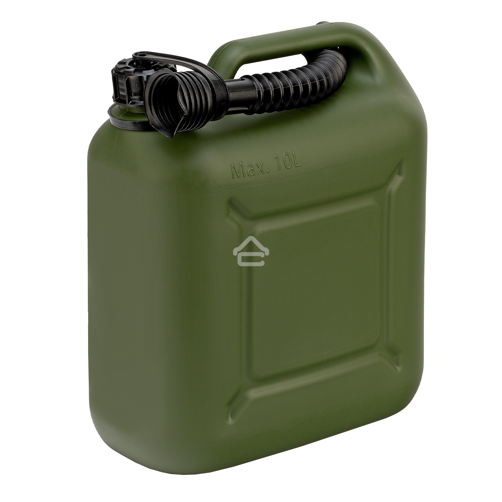 Канистра Stels для ГСМ вертикальная, 10 л., пластиковая, усиленная