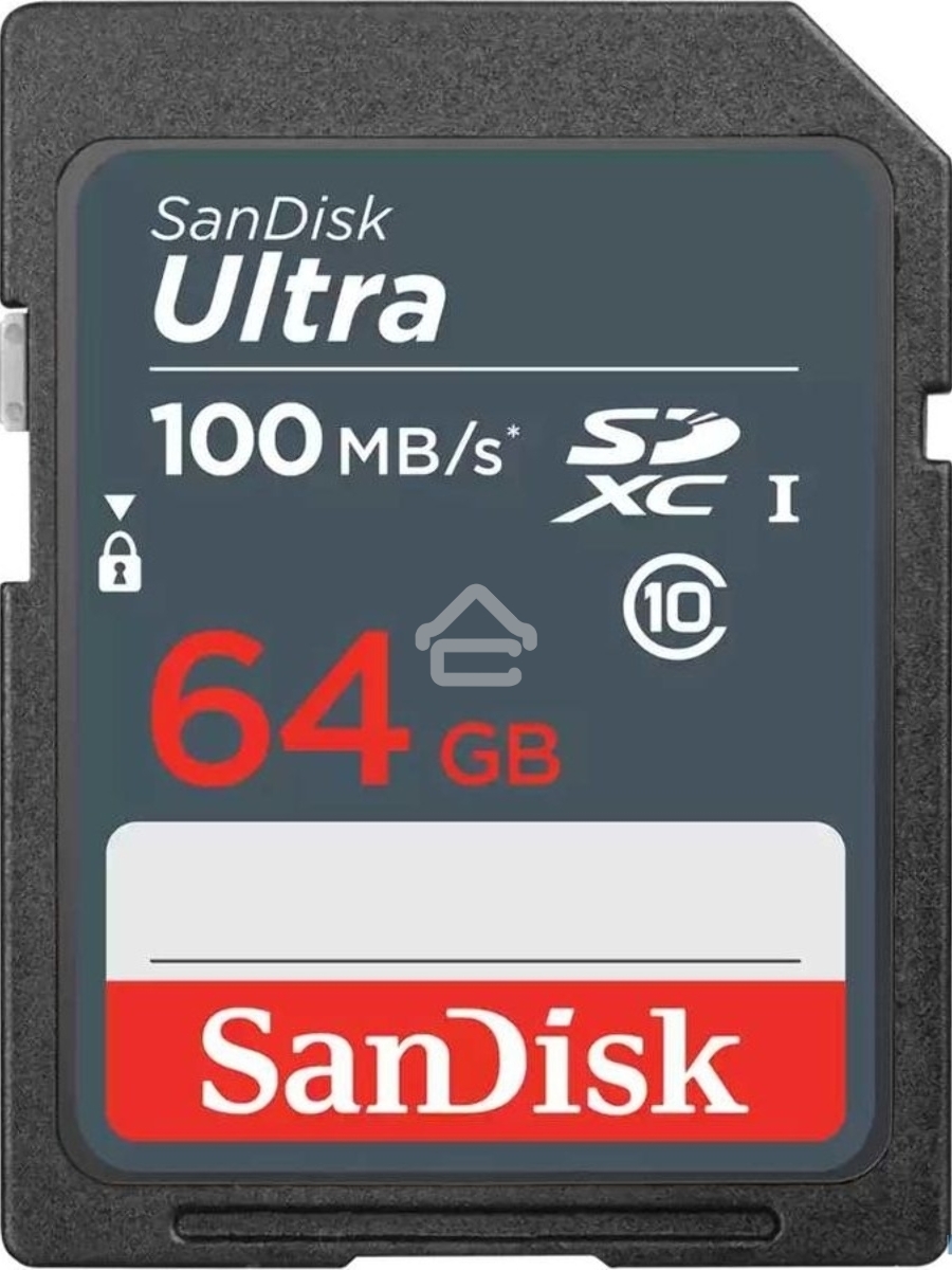Карта памяти SDXC 64GB UHS-I SDSDUNR-064G-GN3IN SANDISK