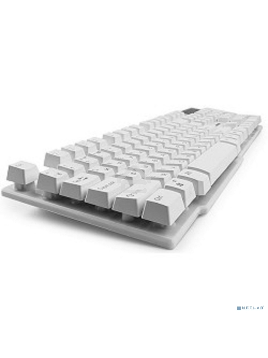 Клавиатура Гарнизон GK-200, USB, белый, механизированные клавиши