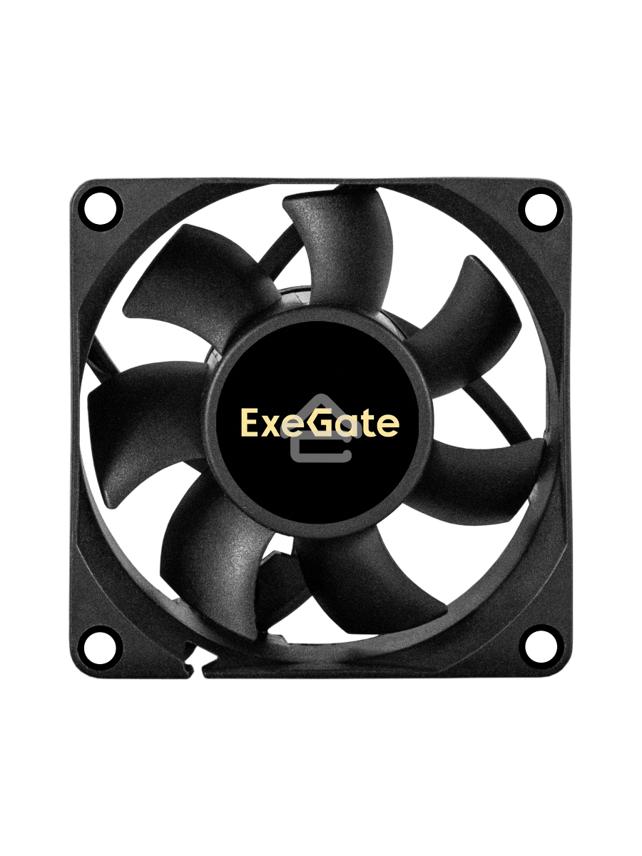 Вентилятор для корпуса ExeGate EX07025S3P черный, 70 мм, 3500 об/мин, 35.5 дБ, 3 pin