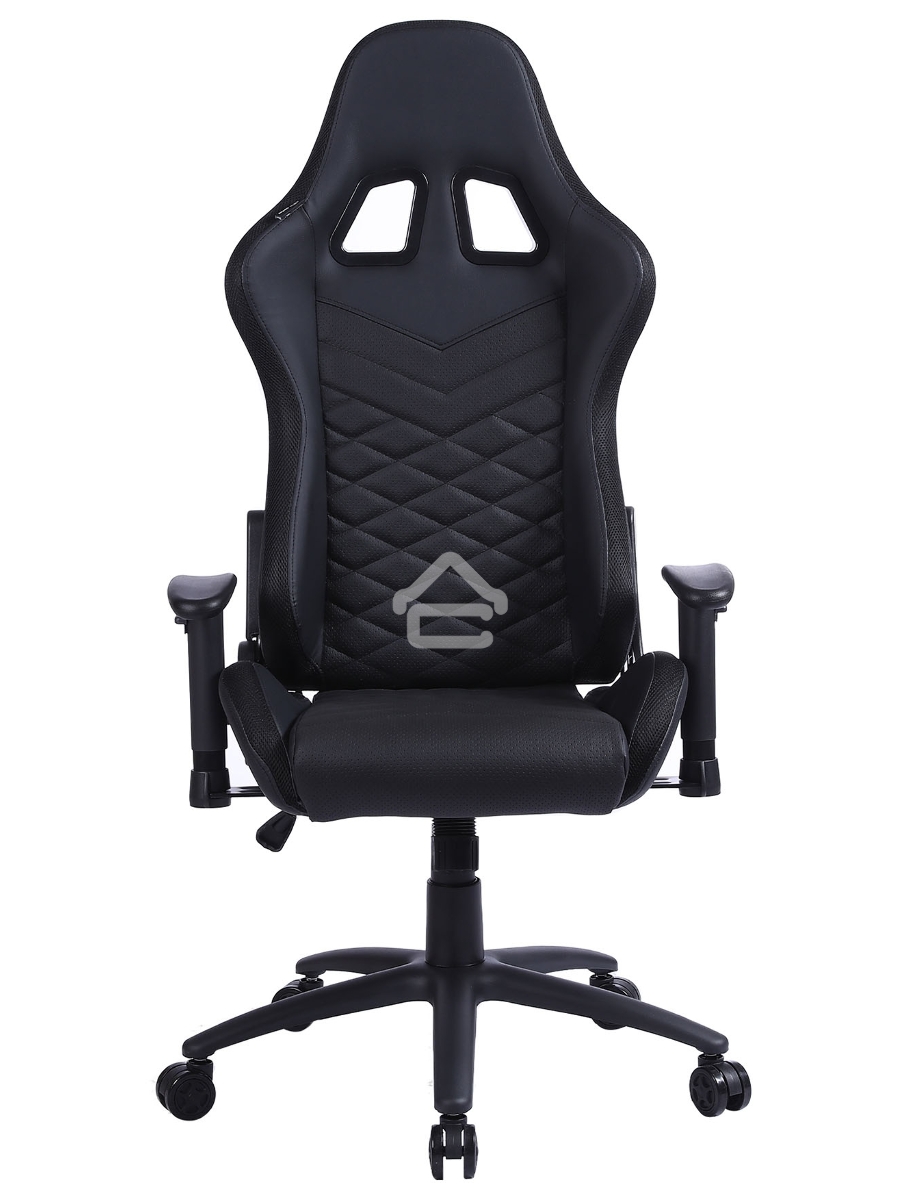 Кресло игровое Cactus CS-CHR-0099BL черный сиденье черный эко.кожа с подголов. крестовина металл пластик черный