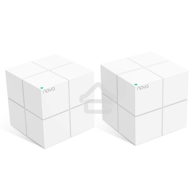 Маршрутизатор Tenda nova MW6 (2 роутера) АС1200 Двухдиапазонная Wi-Fi Mesh система, 2 порта gigabit ethernet RJ45