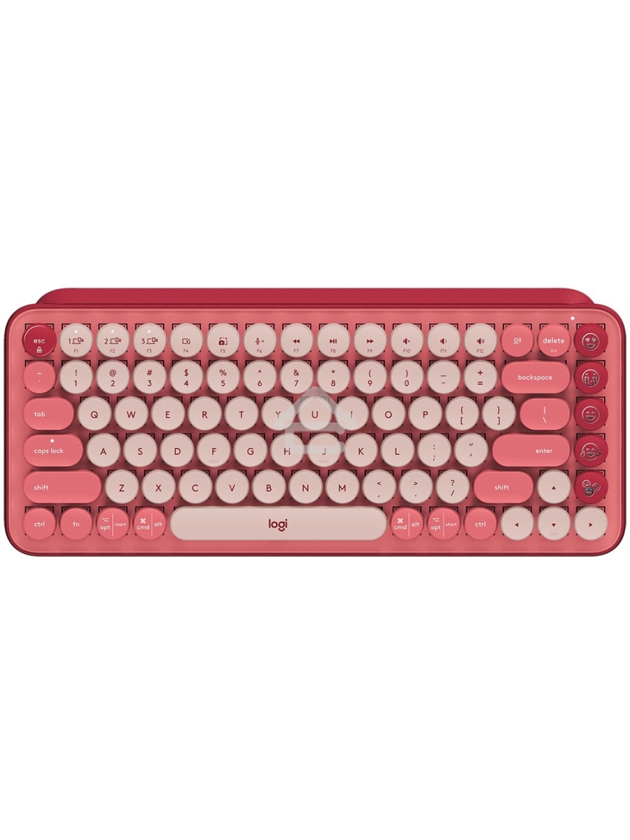 Клавиатура беспроводная Logitech POP KEYS, Heartbreaker Rose (M/N: YR0080/CU0021)