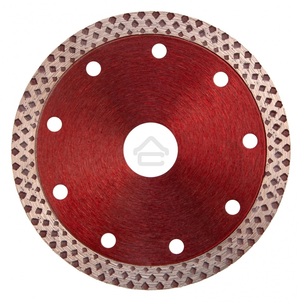 Диск алмазный отрезной Matrix сплошной, 115 х 22,2 мм, сухое/мокрое резание