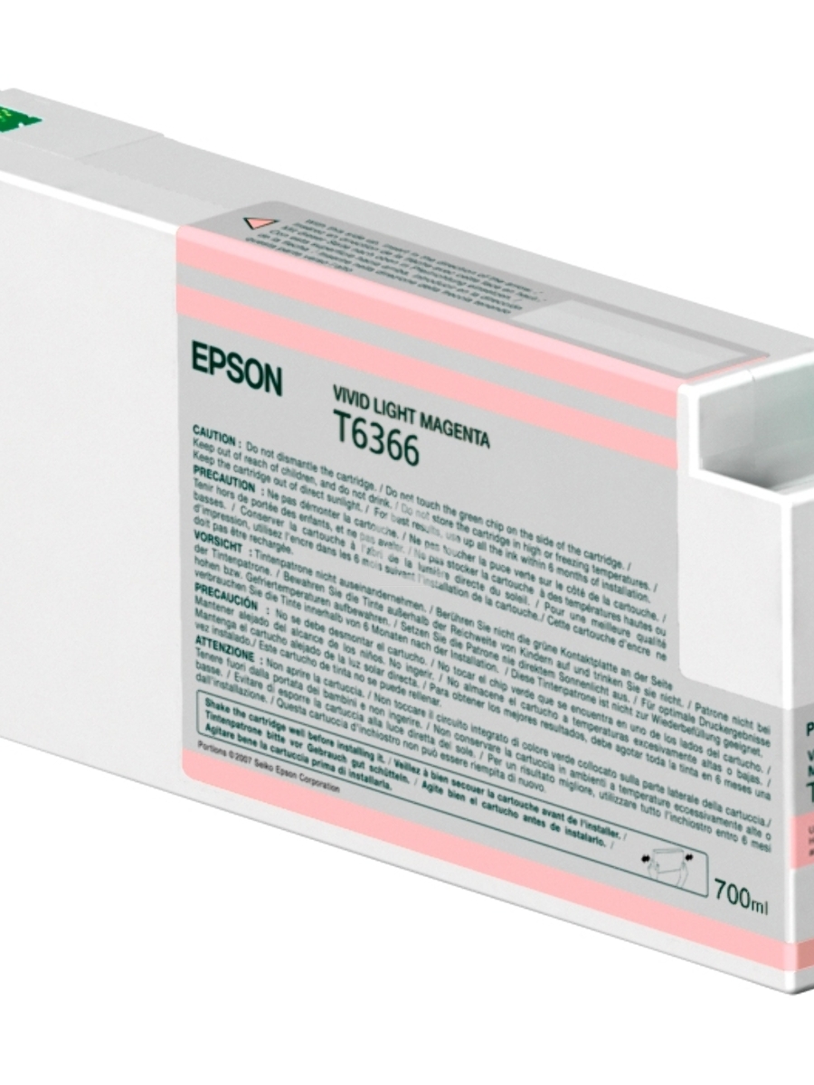 Картридж струйный Epson C13T636600 светло-пурпурный (700 мл) для Epson St Pro 7900/9900