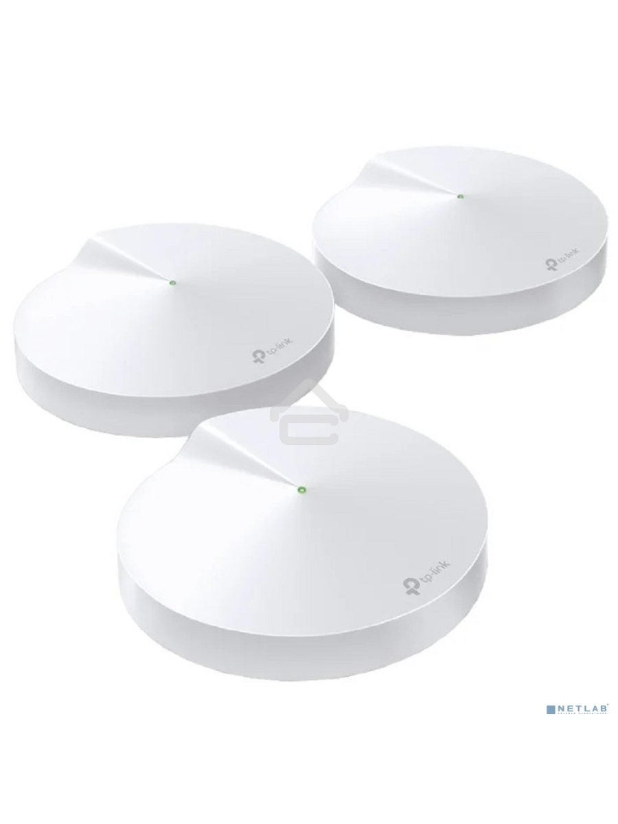 Маршрутизатор TP-Link TP-Link DECO M5(3-PACK) AC1300 Домашняя Wi-Fi система, чипсет Qualcomm, два диапазона (Dual-Band), поддержка стандартов 802.11ac/a/b/g/n, 717 МГц четырёхъядерный процессор, Bluetooth 4.2, 2 гигабитных порта Ethernet, 1 порт USB Type-