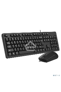 Клавиатура + мышь A4Tech KK-3330 клав:черный мышь:черный USB