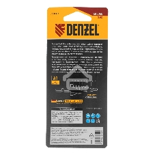 Сверло ступенчатое Denzel 4-6-8-10-12-14-16-18-20 мм, Р6М5, 6-гр. хвостовик 723603