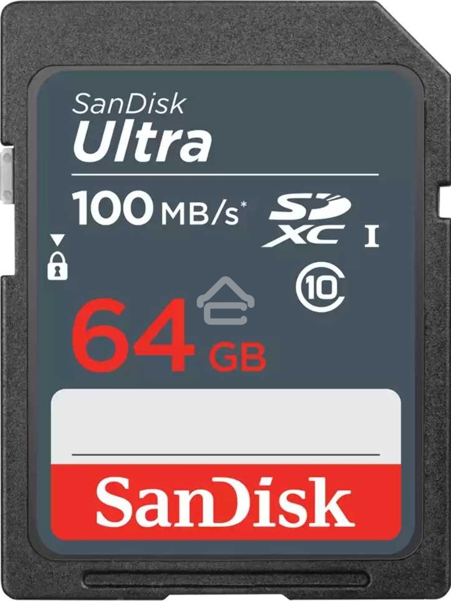 Карта памяти SDXC 64GB UHS-I SDSDUNR-064G-GN3IN SANDISK