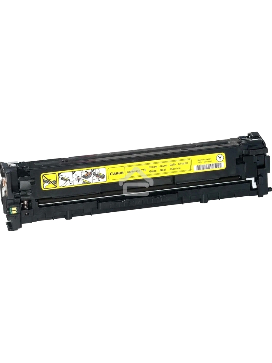 Картридж лазерный Canon Cartridge 716Y (1977B002) желтый (1500 стр.) для Canon LBP-5050/5050N