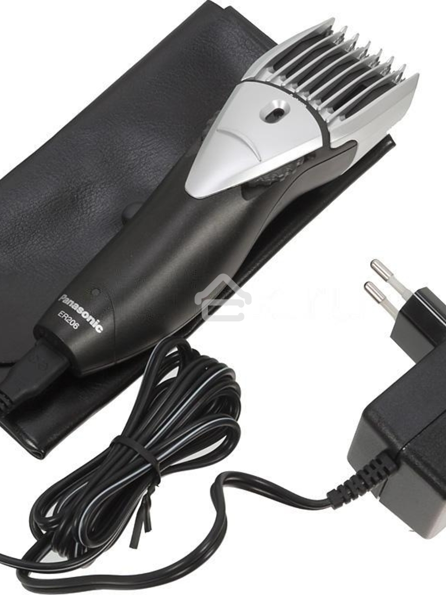 Машинка для стрижки Panasonic ER206K520 / Триммер, 1 насадка, 50 минут