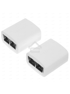 Сплиттер Vention RJ45 F / 2хRJ45 F 8p8c (2шт.) Белый