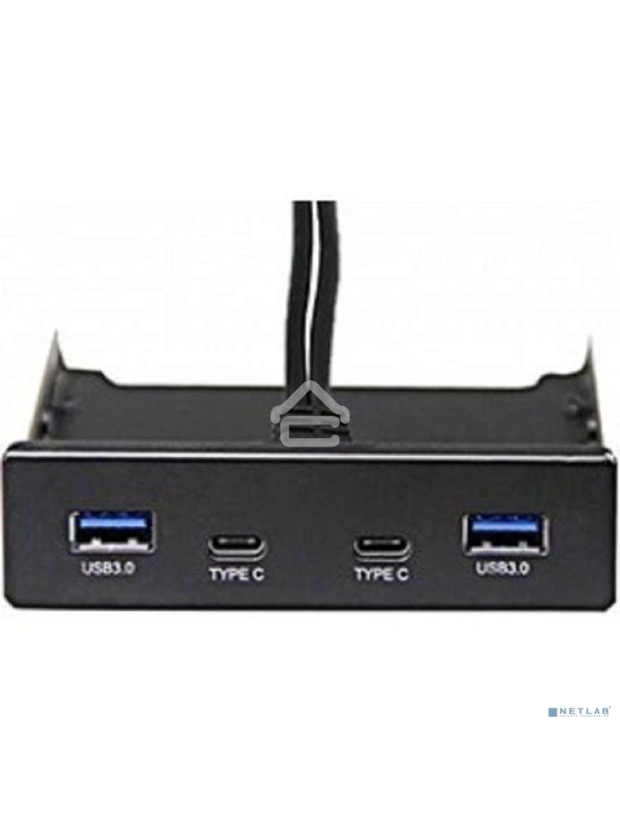 Планка USB на переднюю панель Exegate U3H-619, 3,5