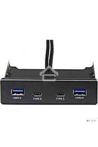 Планка USB на переднюю панель Exegate U3H-619, 3,5