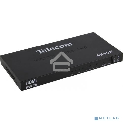 Разветвитель Telecom HDMI 1=>8 4k@30 HZ TTS7010