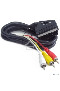 Кабель аудио/видео Gembird 1 x RCA x 3 (male) / 1 x SCART (male), 1.8 м