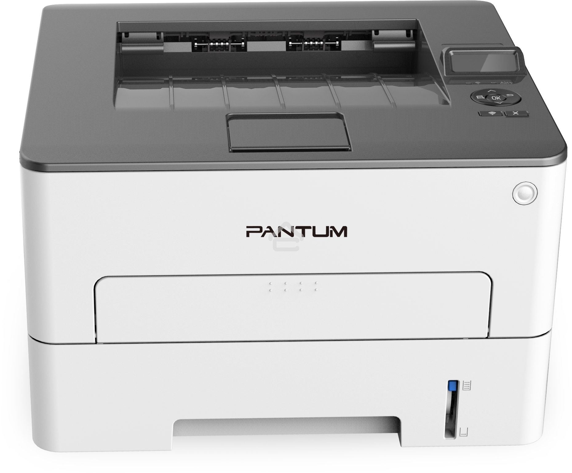 Принтер лазерный Pantum P3010DW, A4, ч/б, печ. до 30 стр/мин., 1200 x 1200 dpi, USB, RJ-45, Wi-Fi, NFC