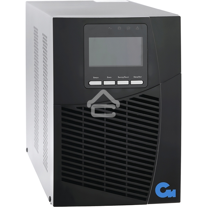 Источник бесперебойного питания двойного преобразования Связь инжиниринг, 1000ВА/1000Вт, напольный, 4xC13, SNMP слот, 2 года гарантия, Россия (АПСМ.435241.020-01)