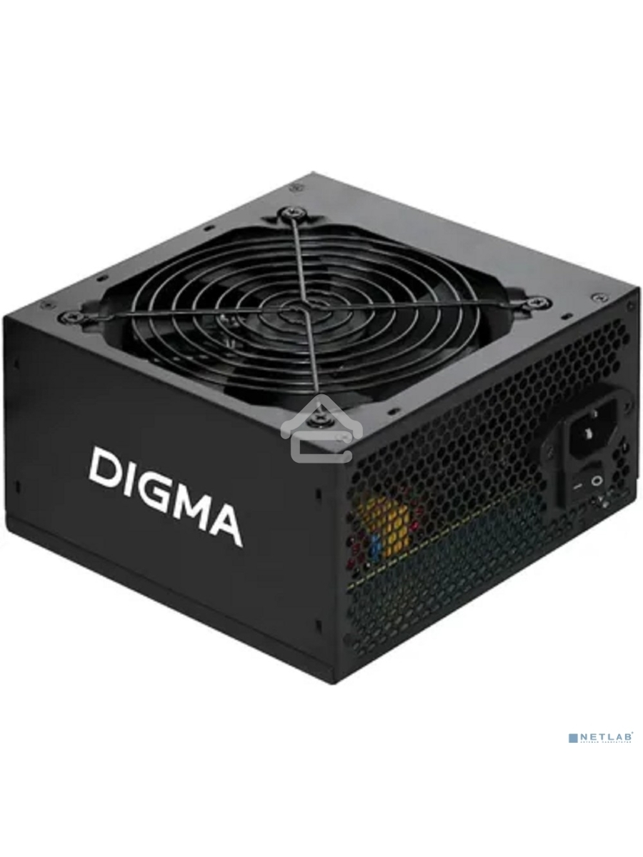 Блок питания Digma DPSU-450W RTL, 450Вт, 120мм, черный