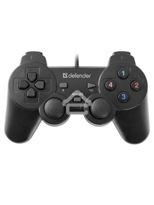 Геймпад Defender Omega USB, Проводной геймпад, 12 кнопок, 2 стика