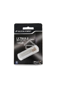 Флеш диск Silicon Power 16Gb Ultima II-I Series SP016GBUF2M01V1S USB2.0 серебристый