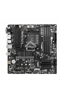 Материнская плата MSI B550M PRO-VDH, AM4, AMD B550, 4xDDR4, 4xSATA, 2xM.2, 1xPCI-E 4.0 x16, 2xPCI-E x1, 1xDP, 1xHDMI, 1xVGA, 1x 1Gb LAN, 2xUSB 2.0, 4xUSB 3.2 Gen 1, 3x3.5 мм, 7.1, Micro-ATX