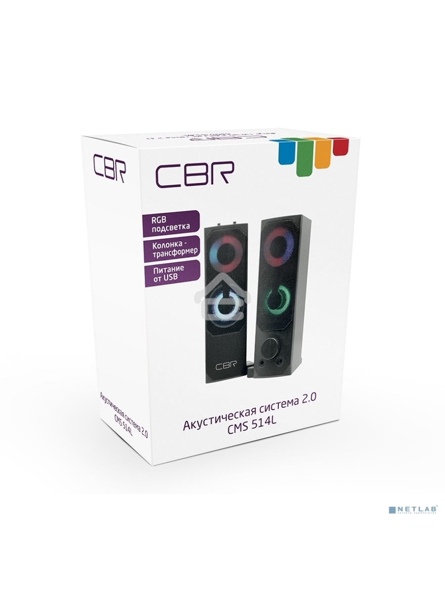 Колонки CBR CMS 514L Black