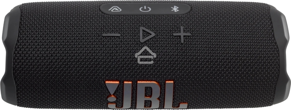 Колонка портативная JBL Flip 7 черный 25W 1.0 BT 4800mAh (JBLFLIP7BLK)